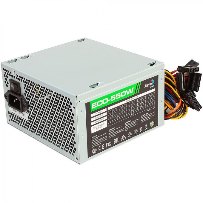 Блок питания AEROCOOL ECO 550W 1184523 Блок питания AEROCOOL ECO 550W 1184523